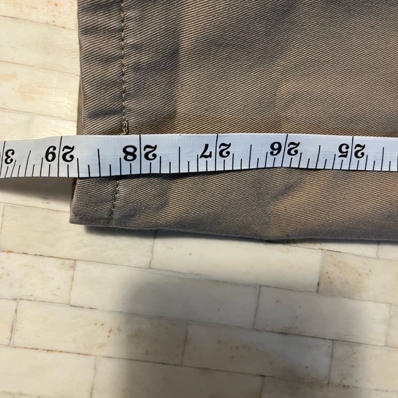 Woolrich Tan Trousers Sz 8 with Plaid Cuffs and plaid lining. - Picture 14 of 14